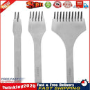 3pcs Europe Oblique Flat Cut French Leather Punch Carving Art Tool(3.85) Newly