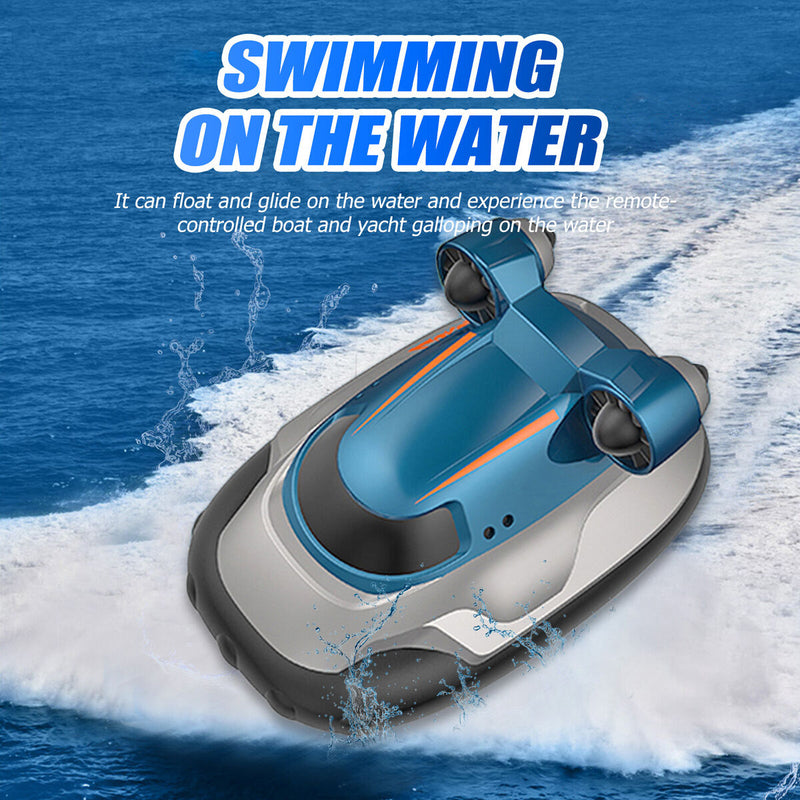 #A 10km/h 2.4ghz 4ch Rc Boat Induction Mini Watercraft Racing Ship for Kids Adul