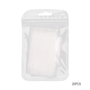 Nail Extension Gel Nail Art Extension Fiber Sheet Set Acrylic Tips Manicure