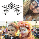 #A Temporary Makeup Face Tattoo Stickers Face Jewels Makeup Tool for Party Cosme