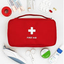 First Aid Kit Emergency Portable Travel Outdoor Survival Medical Bag (Red) Newly