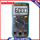 AN8002 LCD Digital Multimeter 6000 Counts Backlight Car Range Amper