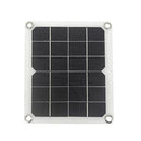 5W Solar Panel Powered Fan 6V Mini Ventilator Solar Exhaust Fan for Dog House