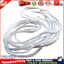 2pcs 2m Hammock Tied Rope Park Tree Hanging Swing Chair Bed Strap (White) Newly