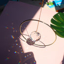 Crystal Prisms Light Catcher Window Hanging Outdoor Garden Pendant Wind Chimes