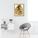 14CT Stamped Cotton DIY Jesus Pray Cross Stitch Kits Embroidery (R615)