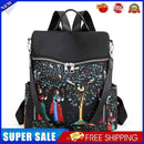 #A Retro Ethnic Backpack Women Student Girl Oxford Cloth Large School Book Bags