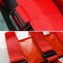 Adjustable Roll Bar Fire Extinguisher Holder Belt for Jeep Wrangler (Red) Newly
