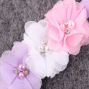 Baby Girl Feather Angel Wing Lace Flower Hairband Newborn Photo Prop (Pink1