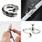 Wear Yarn Guides Jewelry Crochet Loop Knitting Loop Sewing Hook Knitted Ring