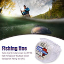 50m Monofilament Nylon Fishing Main Line Strong Transparent Carp Fishing Wire