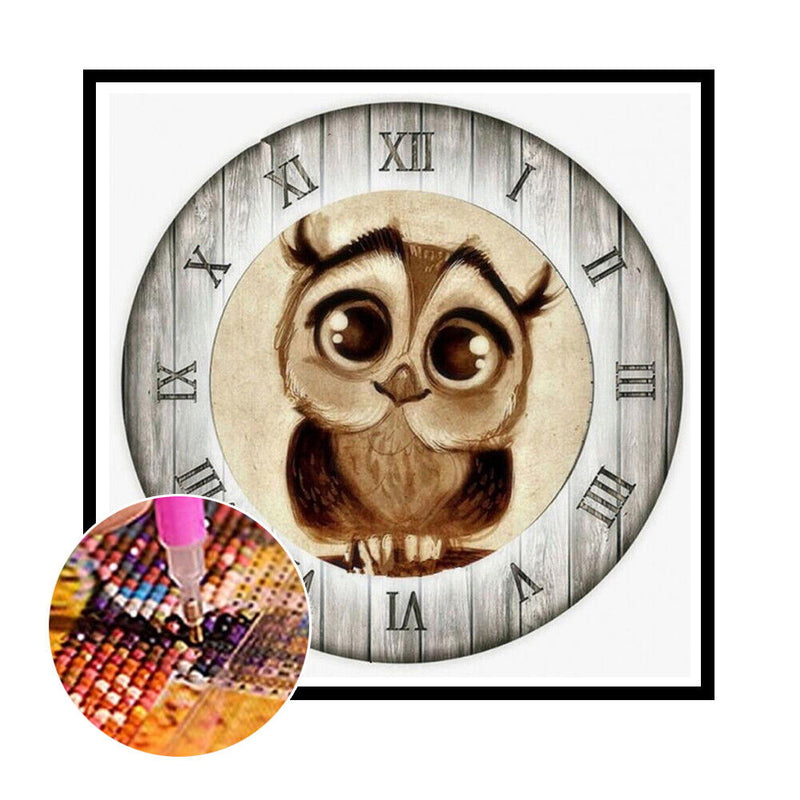 Bird DIY Full Drill Round Diamond Painting Embroidery Kits Needlework Newly