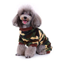 Pet Dog Breathable Camouflage Sweater Coat Winter Warm Casual Costume (XL)
