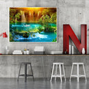 #A Paint By Numbers for Kids Beginner Waterfall DIY Acrylic Painting Kits on C