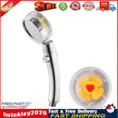 Rotated Rainfall Shower Head High Pressure Water Save Shower Head (Yellow) Newly