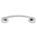 Bathroom Handrail Suction Cup Glass Door Handle Sucker Hand Grip(Silvery) Newly