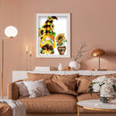 5D Diamond Art Kits, Sunflower Goblin, Round Drill, Diamond Art and Bas