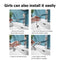 #A 1080 Degree Rotation Faucets Extender Stainless Steel Splash-proof Booster He