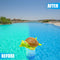 Swimming pool water purifier injector cleaning accessories PVC floating tur