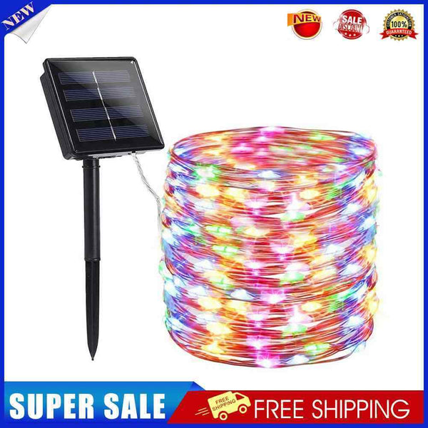 5V Christmas Lights Waterproof 8 Modes Party Lamp for Bedroom(20M-Colored L