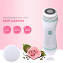 Facial Cleansing Brush Electric Facial Brush with 4 Professional Spin Brushes