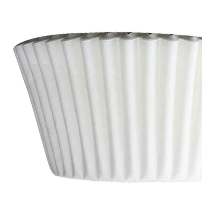 100pcs Cupcake Paper Oilproof Liner Baking Cup Tray Muffin Wrapper (White) Newly