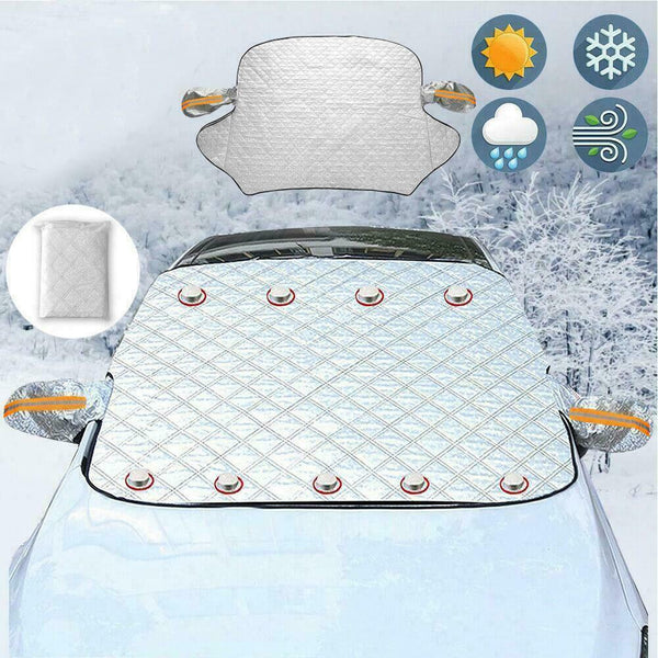 Universal Car Windshield Cover Winter Ice Frost Guard 143×118cm Shade U0D7