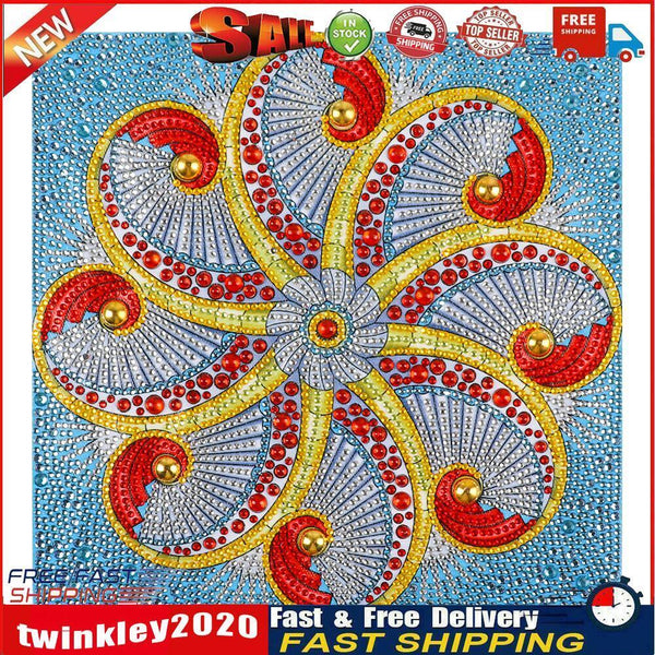 Special Shaped Crystal Mandala Full Drill Diamond Painting Newly