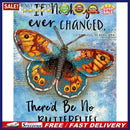 DIY Diamond Painting Kits Butterfly Words Full Square Drill Hanging Home Deco