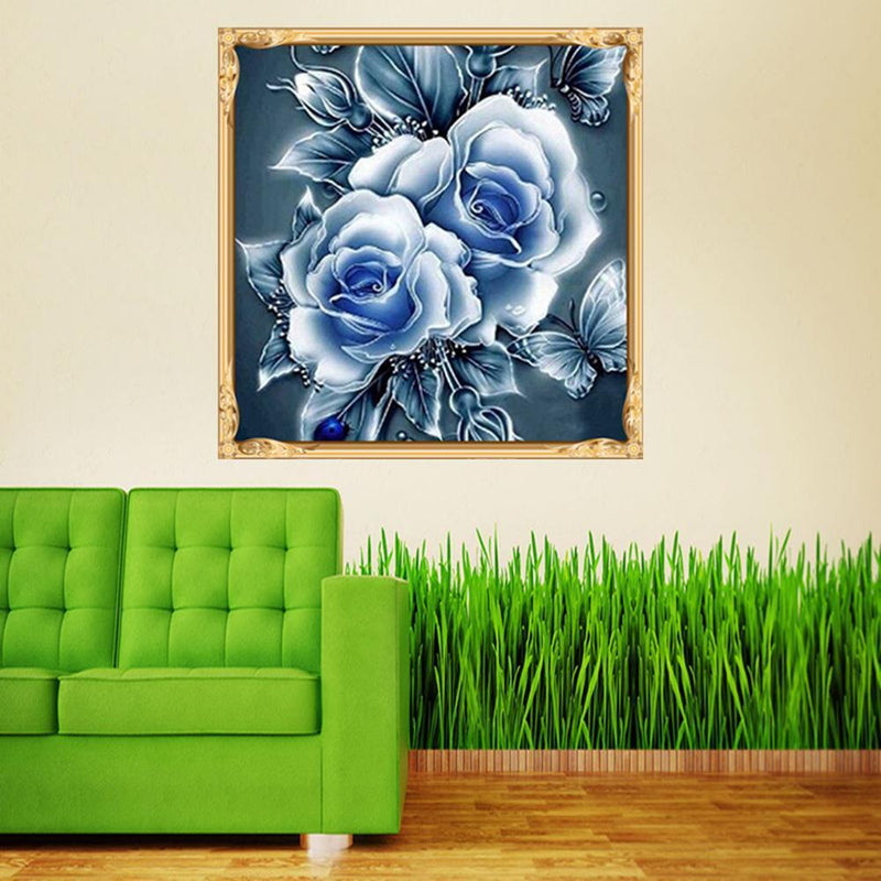 Rose 5D Diamond Painting DIY Mosaic Cross Stitch Kit for Home Embroidery