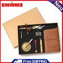 Birthday Stationery Gift Box Retro Craft Calligraphy Feather Writing Dip Pen Set