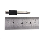 6.5mm to 3.5mm Jack Sound Mixer Microphone Connector Converter Adapter