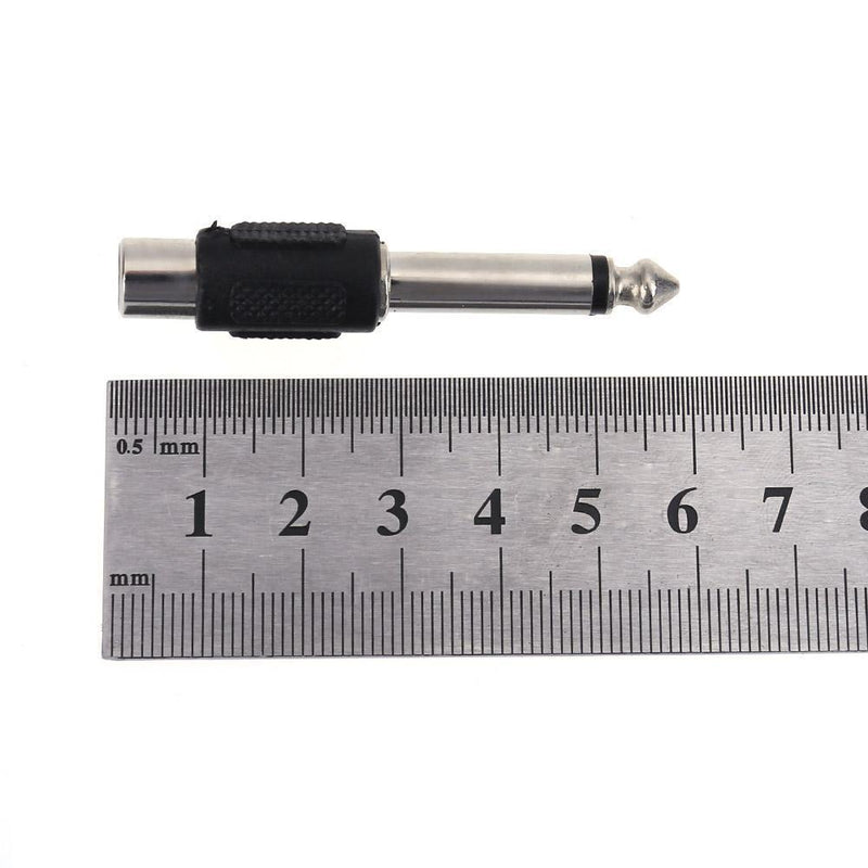 6.5mm to 3.5mm Jack Sound Mixer Microphone Connector Converter Adapter