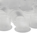 Plastic Microblading Tattoo Ink Cup Cap Pigment Clear Holder Container(B)