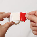 Nail Free Adjustable Shelf Adhesive Round Hook Hanging Rack Curtain Rod Holder
