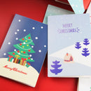 Gifts Postcard Xmas Party Decor Postcard Gift Cards Blessing Greeting Cards