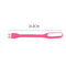 LED USB Lamp Mini Portable Laptop Book Reading Desk Night Lighting (Pink) Newly