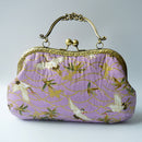 20.5cm Purse Frame Clutch Bag Clasp with Handle DIY Accessories(golden)