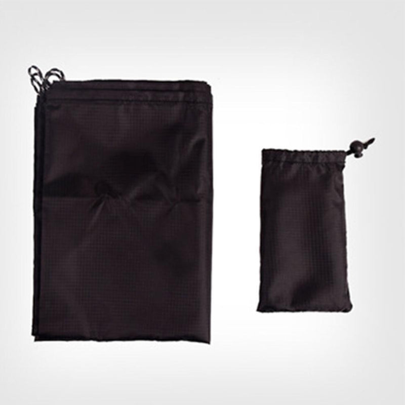 100x140cm Moistureproof Pocket Beach Blanket Mini Camping Mattress (Black)