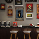 Lunar Eclipse Cat Retro Metal Plate Tin Sign Plate for Bar Pub Club Cafe Crafts