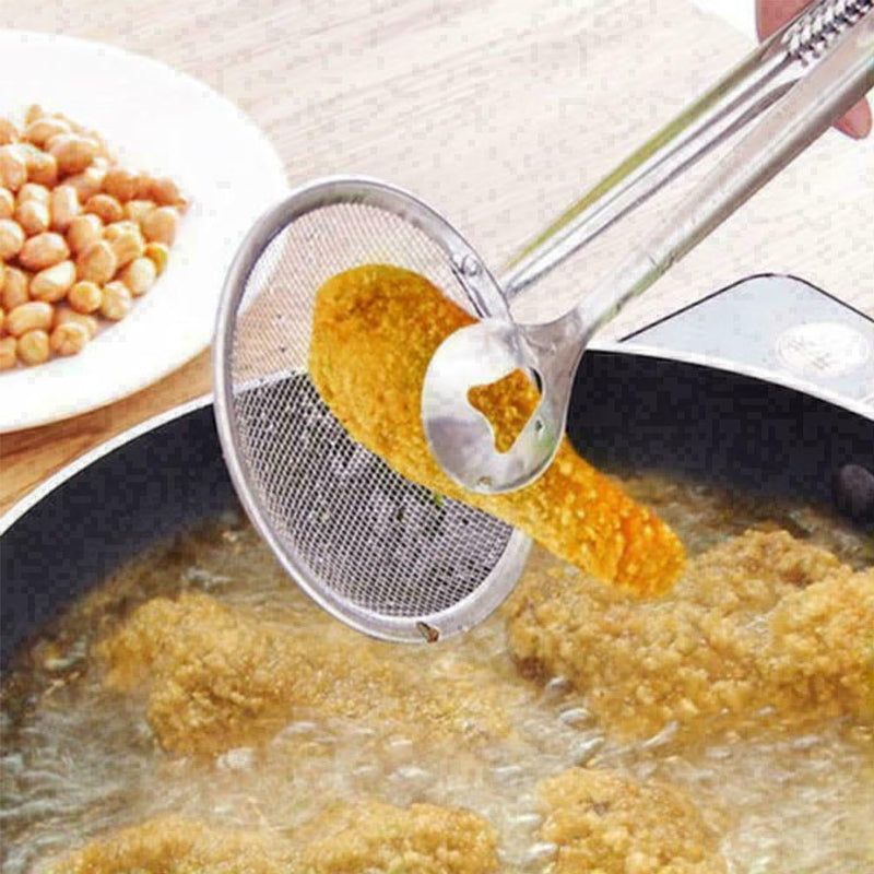 Kitchen Tools Multi-function Spoon With Clip BBQ Oil-Frying S0W3 F9X6 Salad F4F7