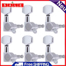 6pcs Acoustic Guitar Heads Buttons Guitar Strings Guitar Tuning Peg Tuner Mech