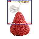 Elegant Strawberry Shaped Scented Candles Suitable for Bedroom Study Bathroom