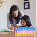 Student School Decompression Bubble Pen Box Large Capacity Stationery Contain
