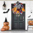 2021 Halloween Wreath Horror Skeleton Door Wreath For Halloween For Home R9U9