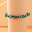 Boho Ethnic Summer Turquoise Anklet Beaded Beach Foot Jewelry Ornaments