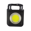 LED Keychain Flashlight USB 500 Lumen Outdoor Camping Working Light (Red)