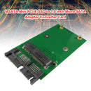 Computer PC MSATA Mini PCIe SSD to 1.8 inch Micro SATA Adapter Converter Card