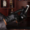 Winter Warm Men Accessories Touch Screen Leather Gloves Full Finger Mittens