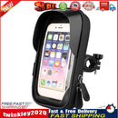 Bike Scooter Phone Touch Screen Holder Motorcycle Phone Stand Rack (Black) Newly